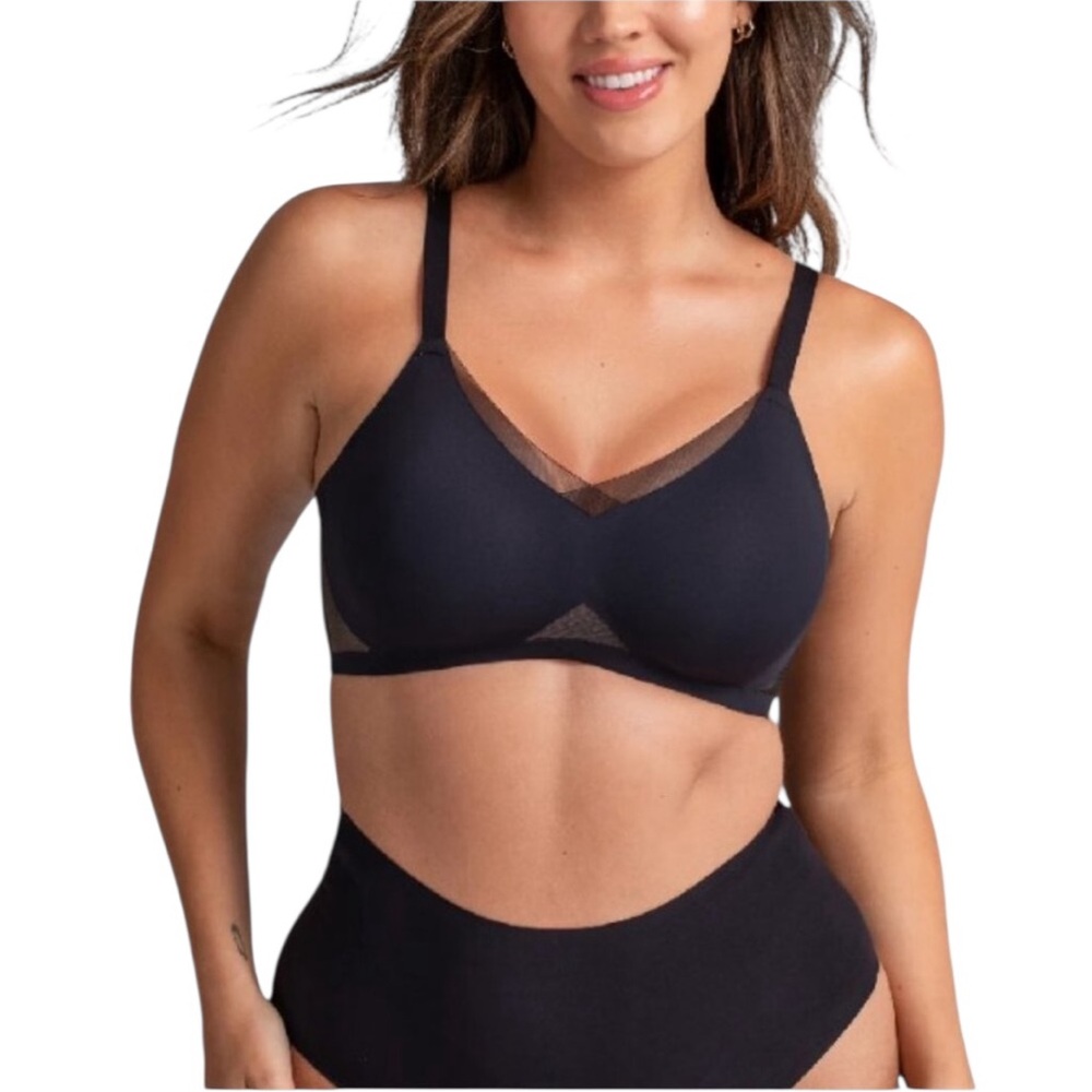 HONEYLOVE women's size 2X 42C/D CrossOver wireless runway bestseller bra
